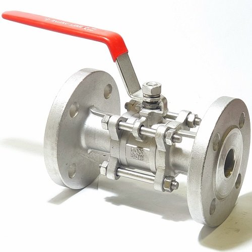 Кран шаровой нержавеющий фланцевый DN / ДУ 65. PN / РУ 25. AISI304. F2 1/2".