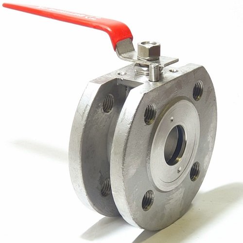 Кран шаровой нержавеющий фланцевый DN / ДУ 20. PN / РУ 16. AISI 304. F3/4".